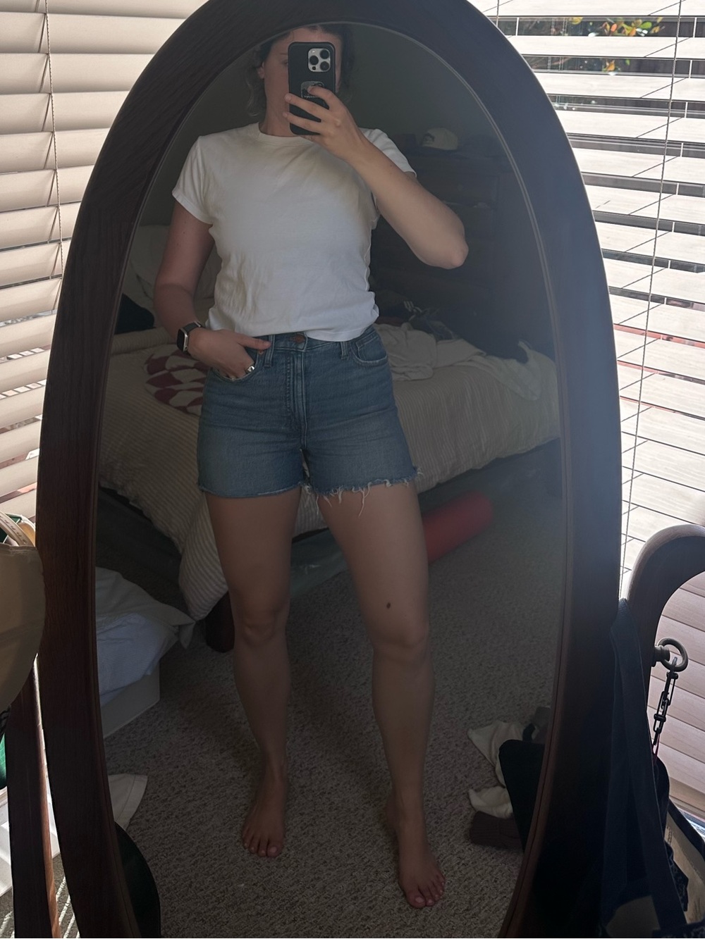 Madewell Cutoff Denim Shorts